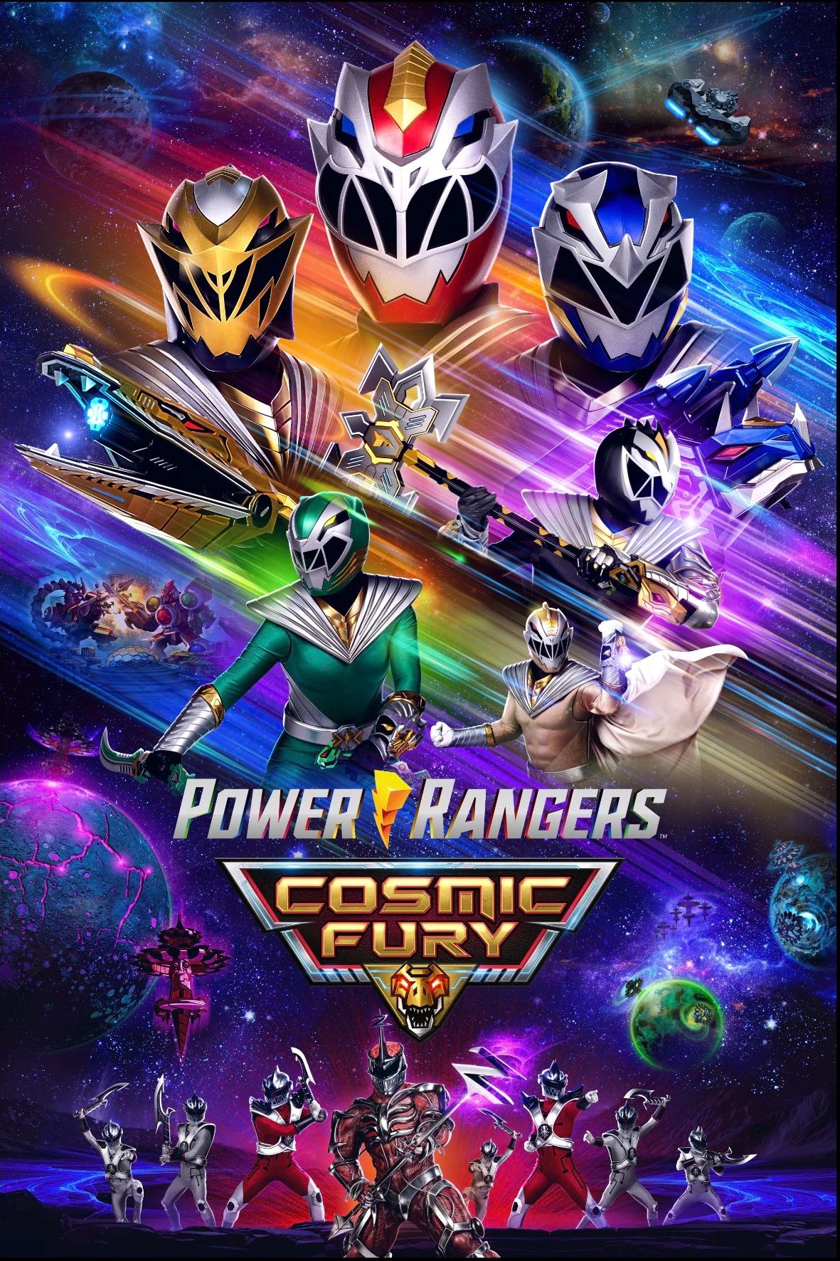 Power Rangers Cosmic Fury TV-Poster