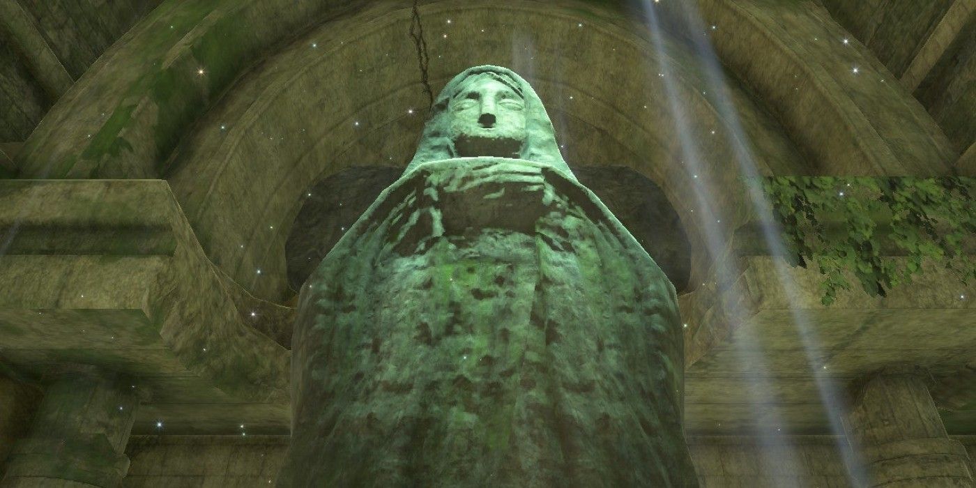 Die Statue der Muttergöttin aus The Legend of Zelda: Tears of the Kingdom.