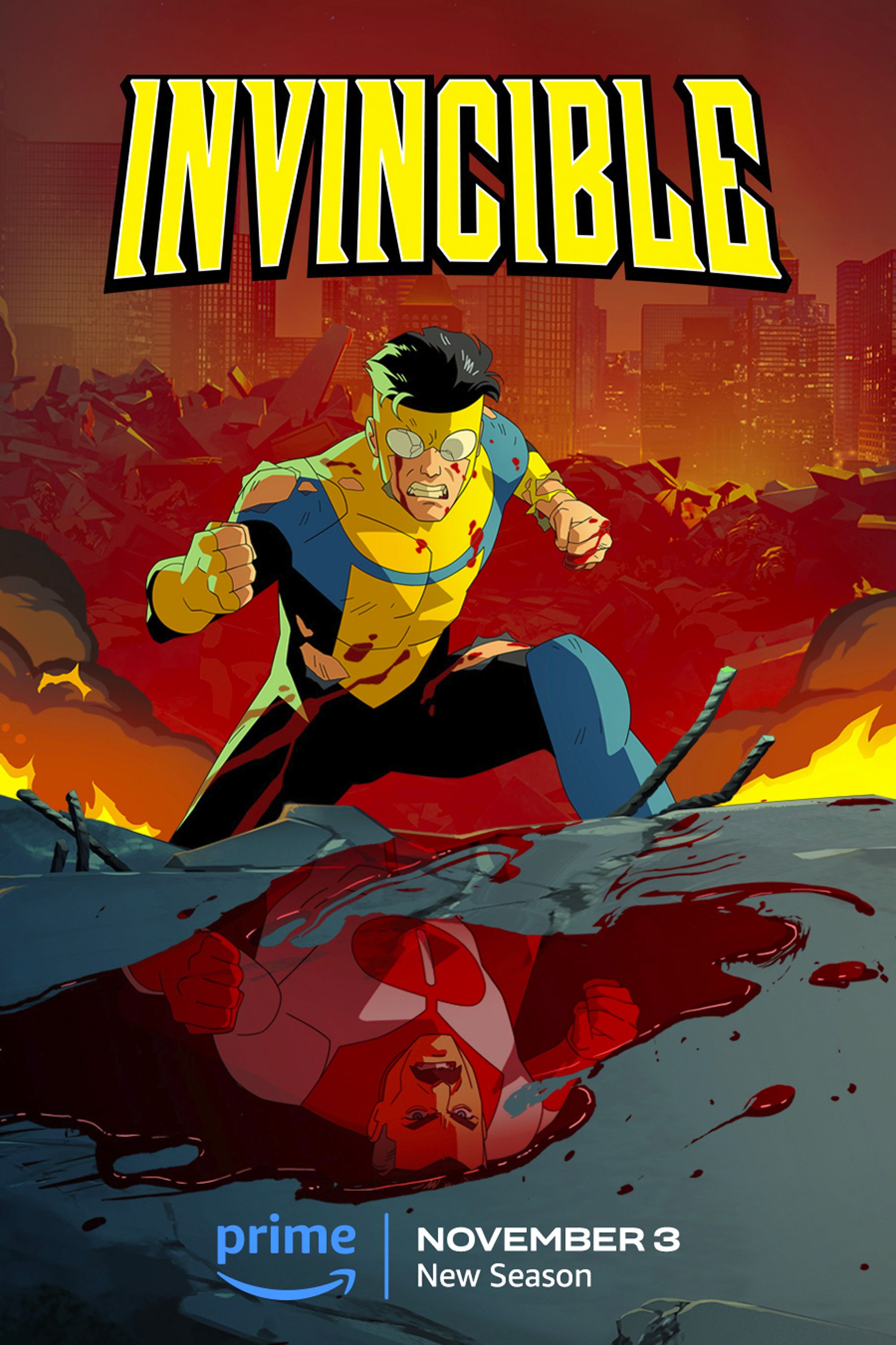 Invincible Staffel 3 Poster