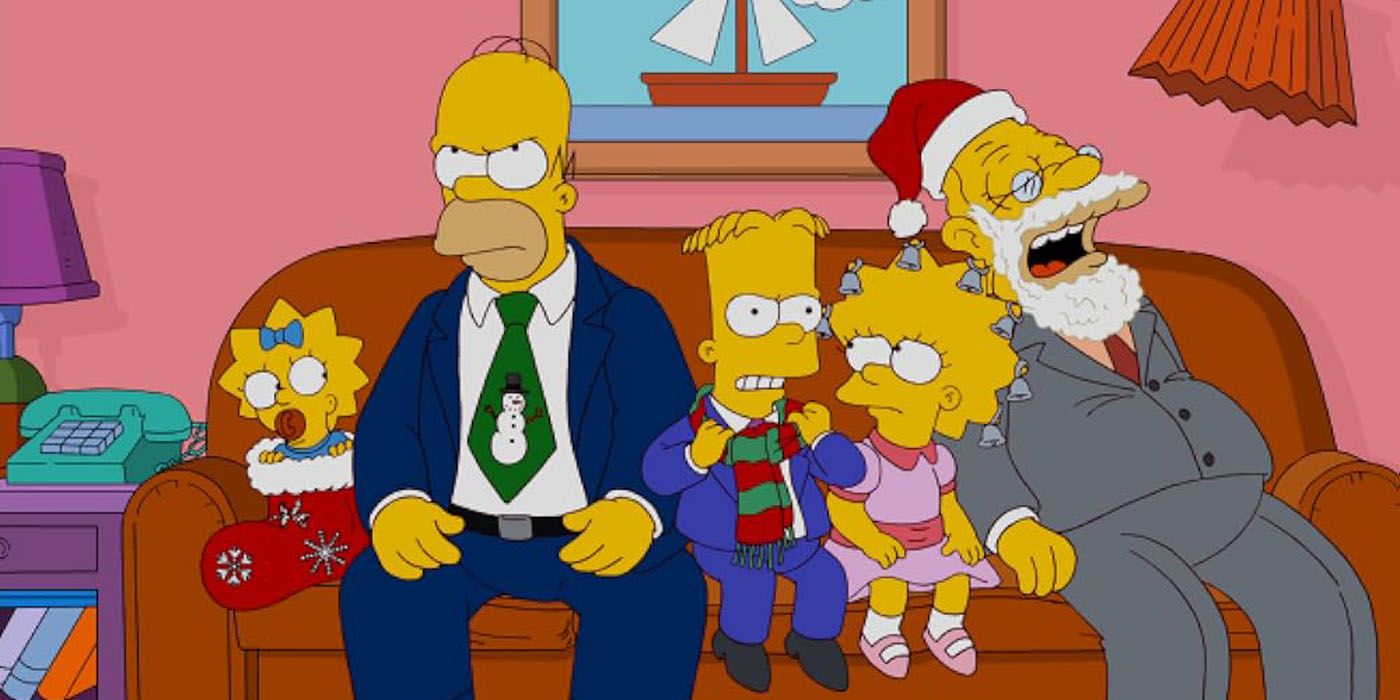 Die Simpsons auf der Couch, Opa schläft