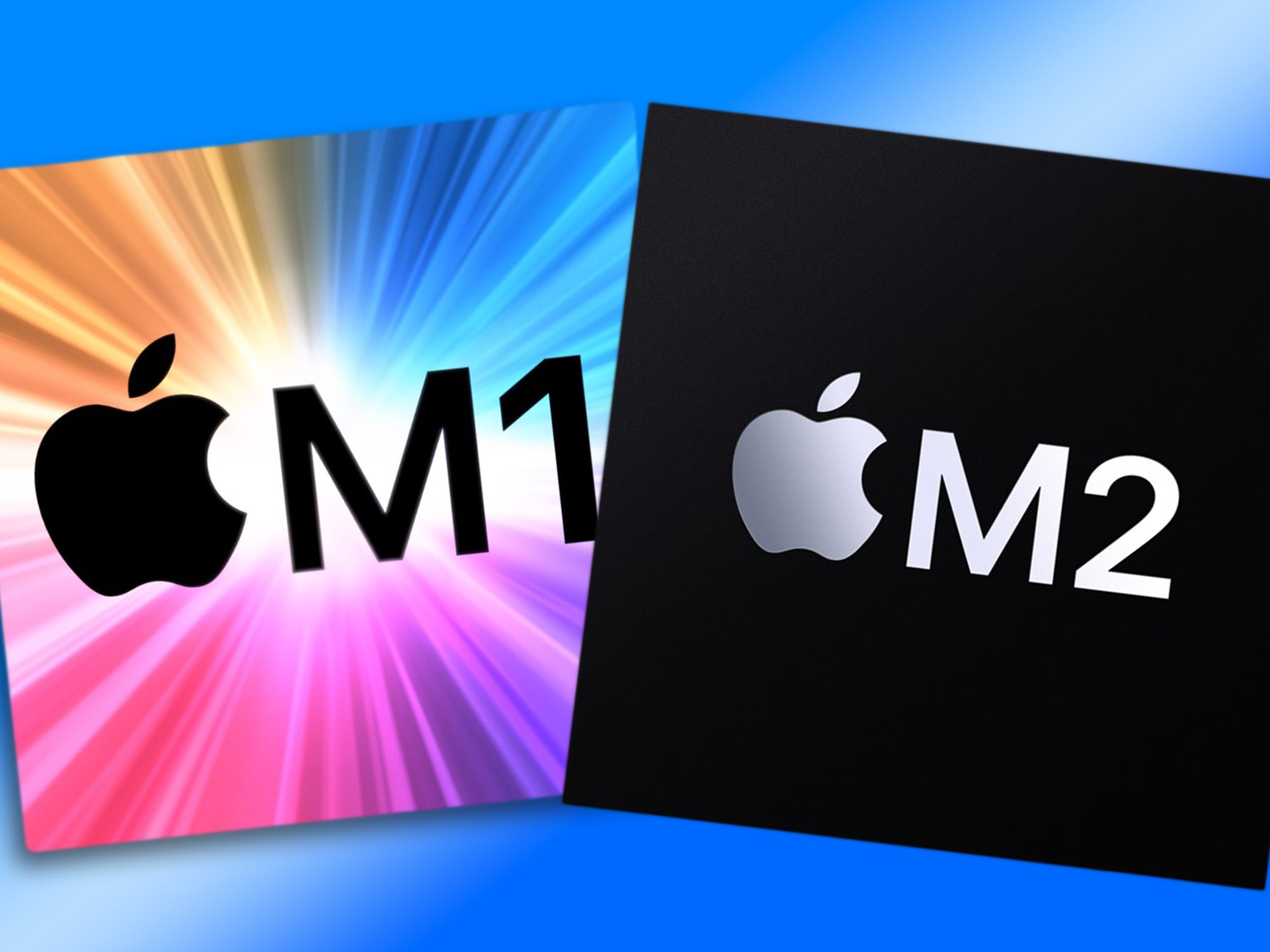 Apples M1- und M2-Bilder.