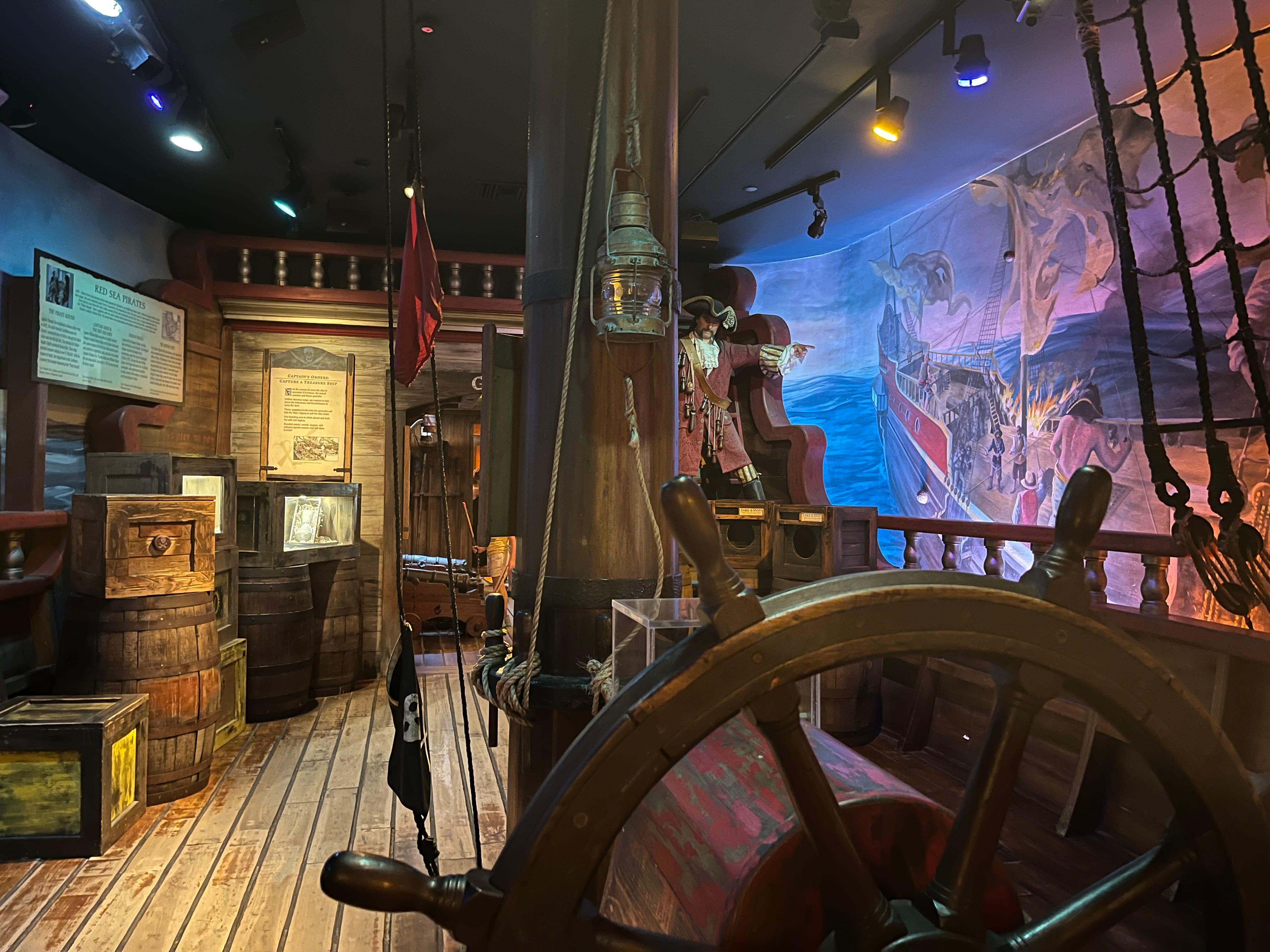 Piratenmuseum in St. Augustine, Florida.