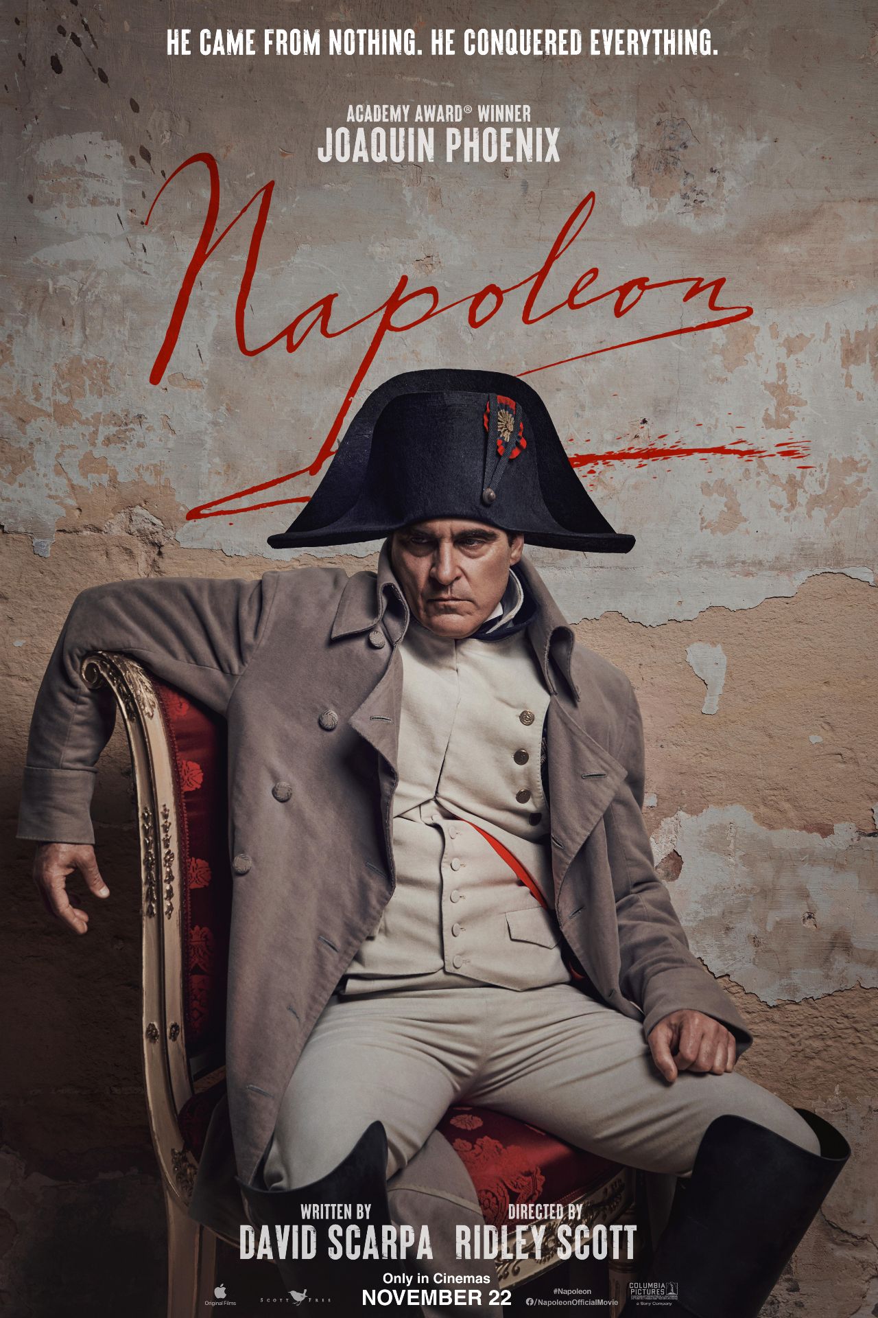 Napoleon 2023 Filmplakat