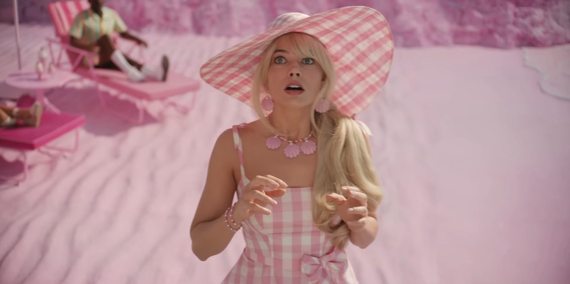 Margot Robbie als Barbie in „Barbie“.