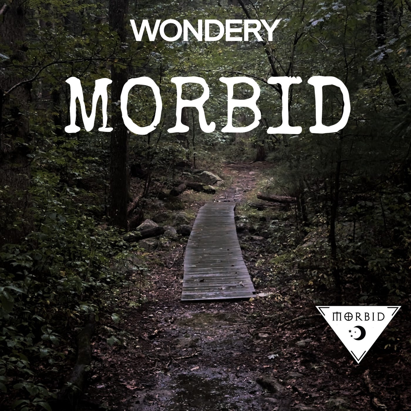 ein Foto von Morbids Titelseite auf Wondery