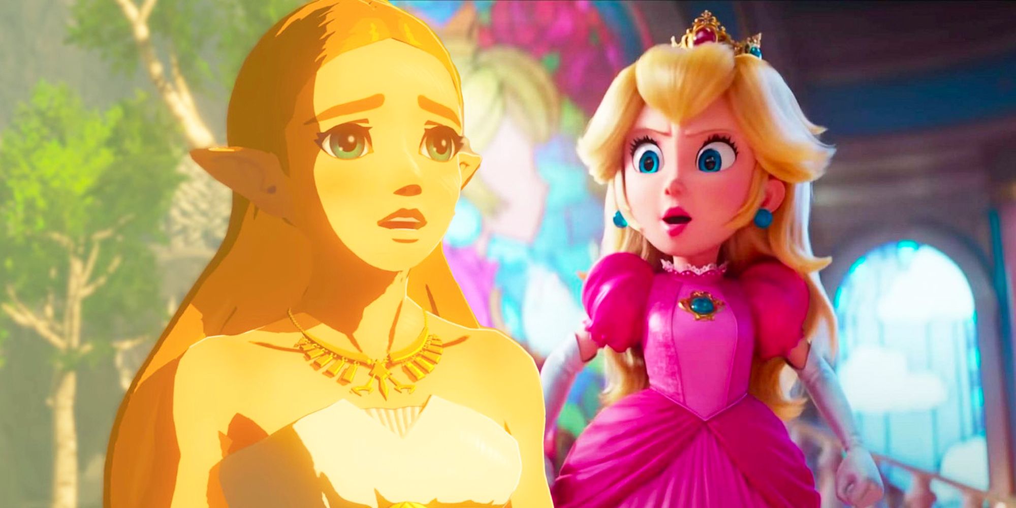 Prinzessin Zelda und Prinzessin Peach