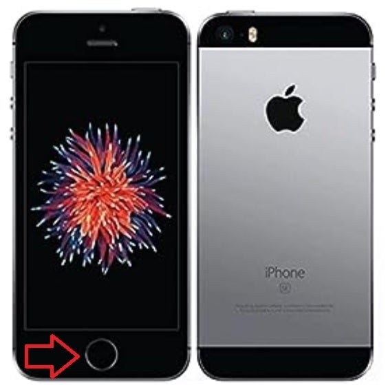 Arrow zeigt Touch ID auf dem iPhone SE der ersten Generation – Apples gemunkelter Schritt bedeutet das Ende von Touch ID auf dem iPhone, wie wir es kennen