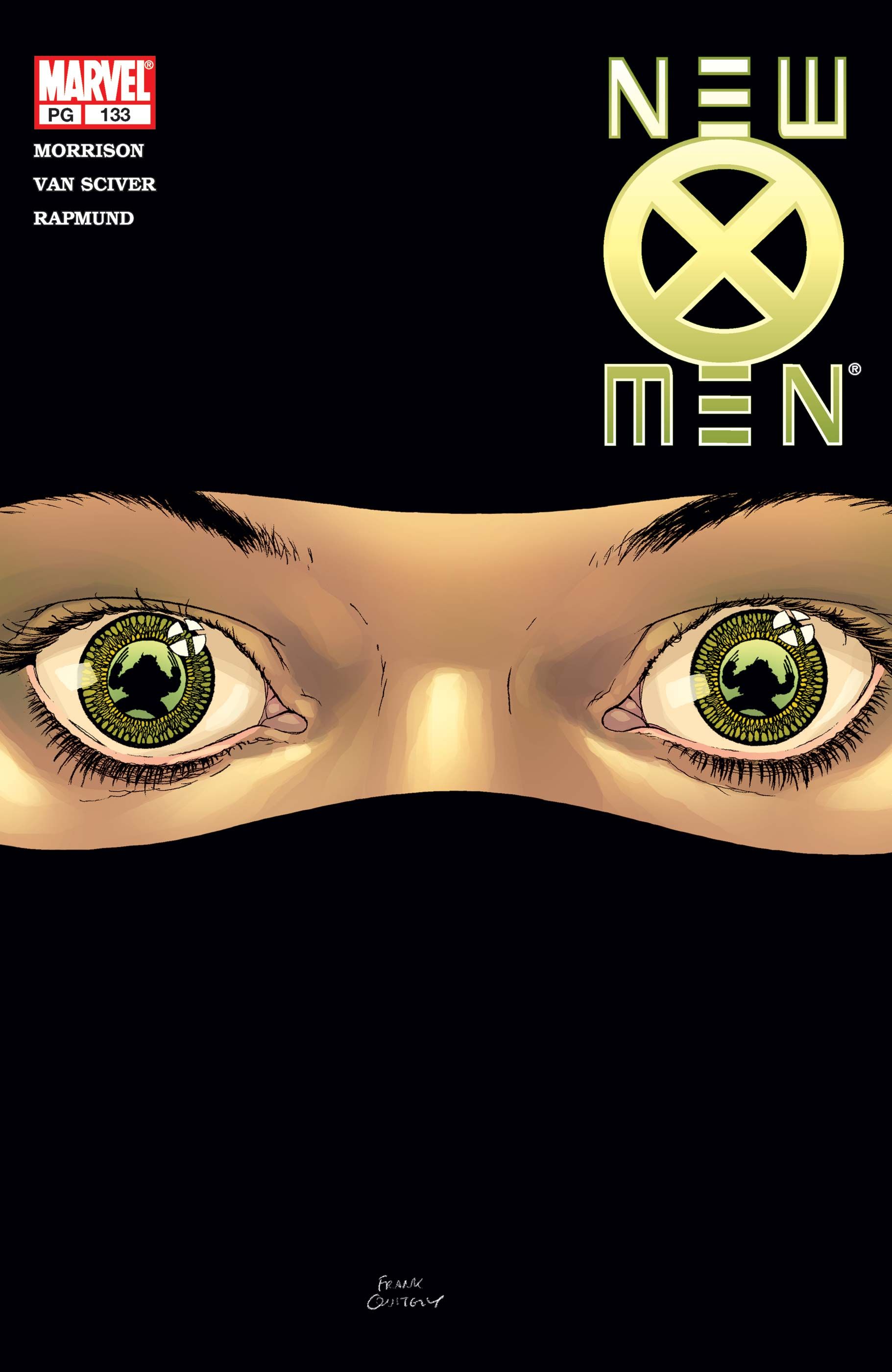 Staub auf Frank Quitelys Cover zu New X-Men #133