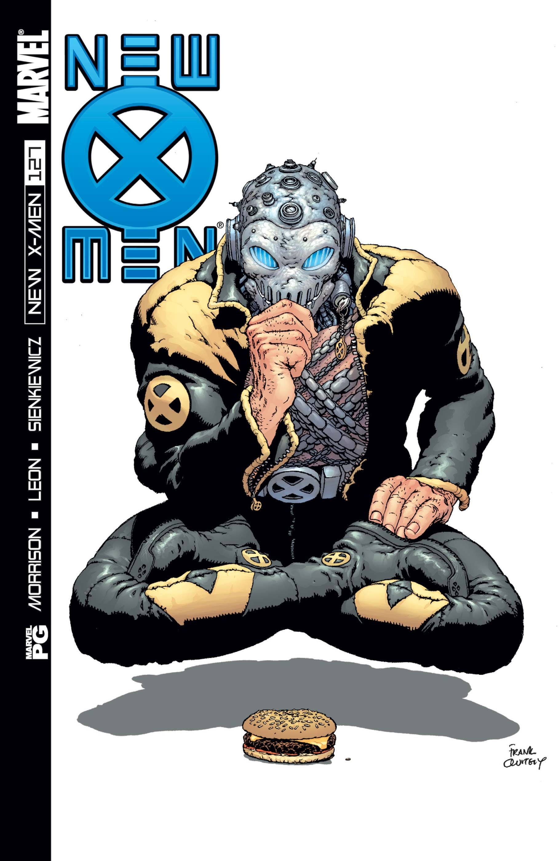 Xorn auf Frank Quitelys Cover von New X-Men #127
