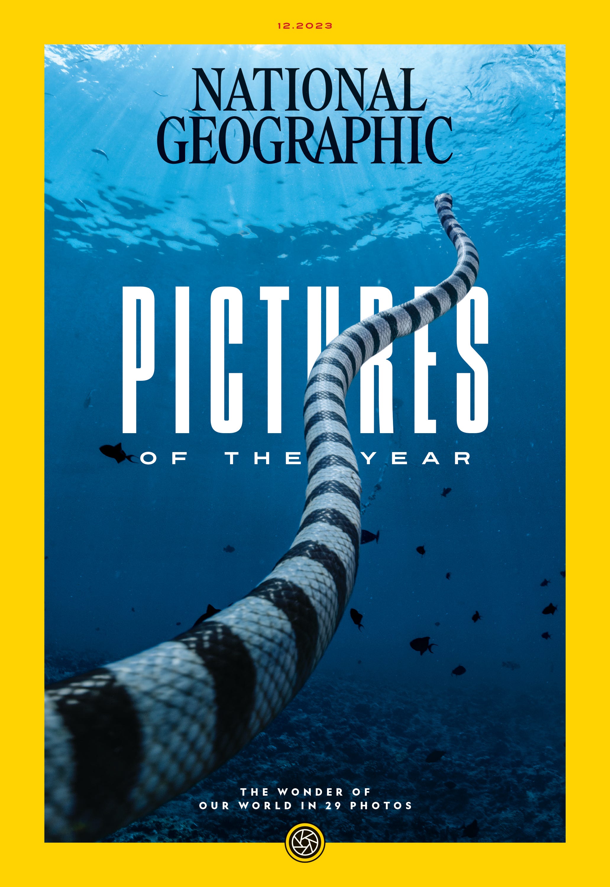 Cover von National Geographic vom Dezember 2023.