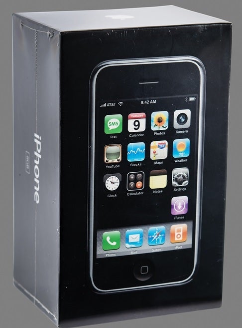 Ein 8-GB-iPhone der ersten Generation wurde für 10.456 US-Dollar verkauft – der von Steve Jobs 11.128 Tage vor der Ankündigung des iPhone unterzeichnete Scheck wird versteigert