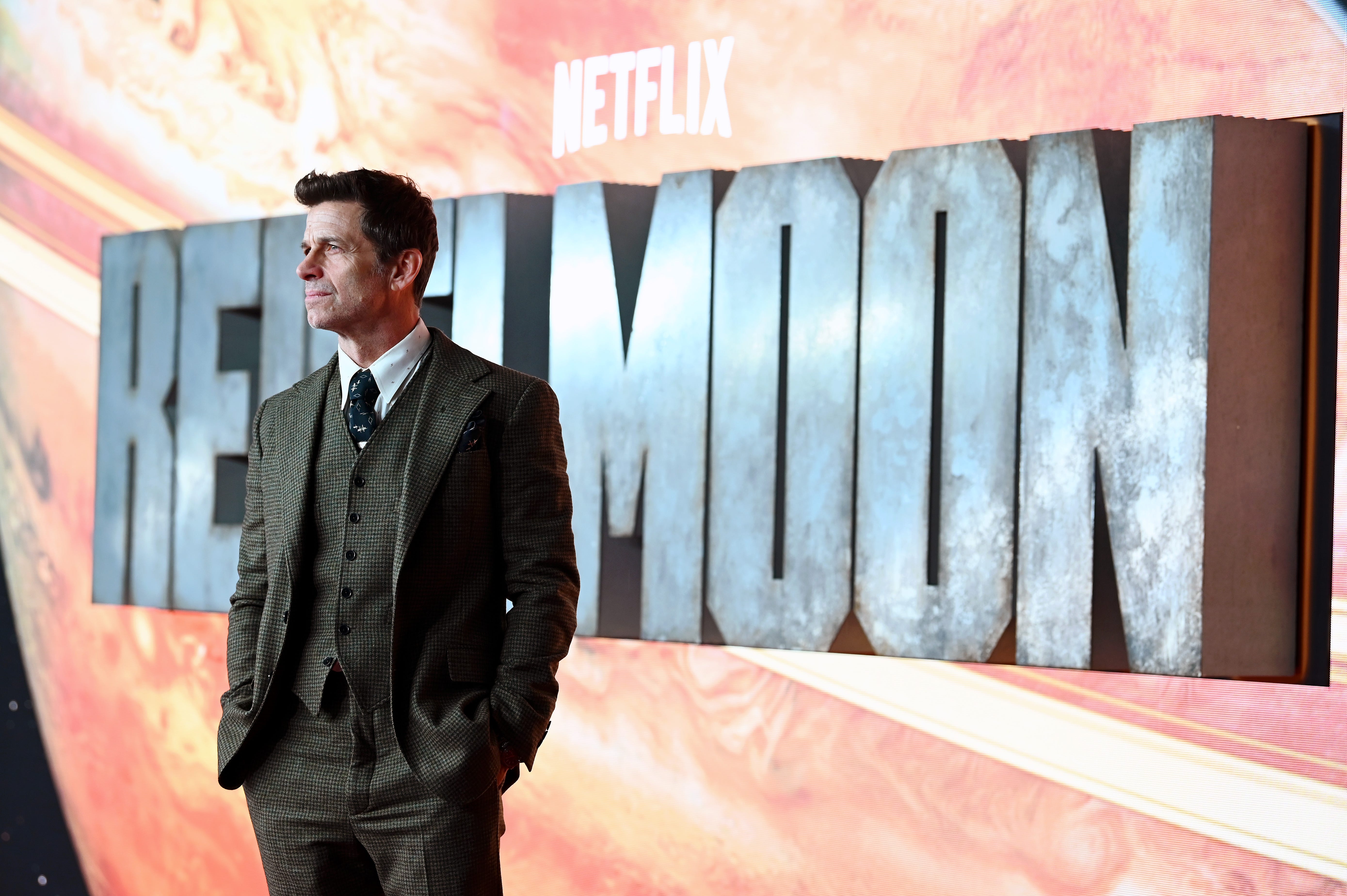 Zack Snyder bei der Londoner Premiere von „Rebel Moon“.
