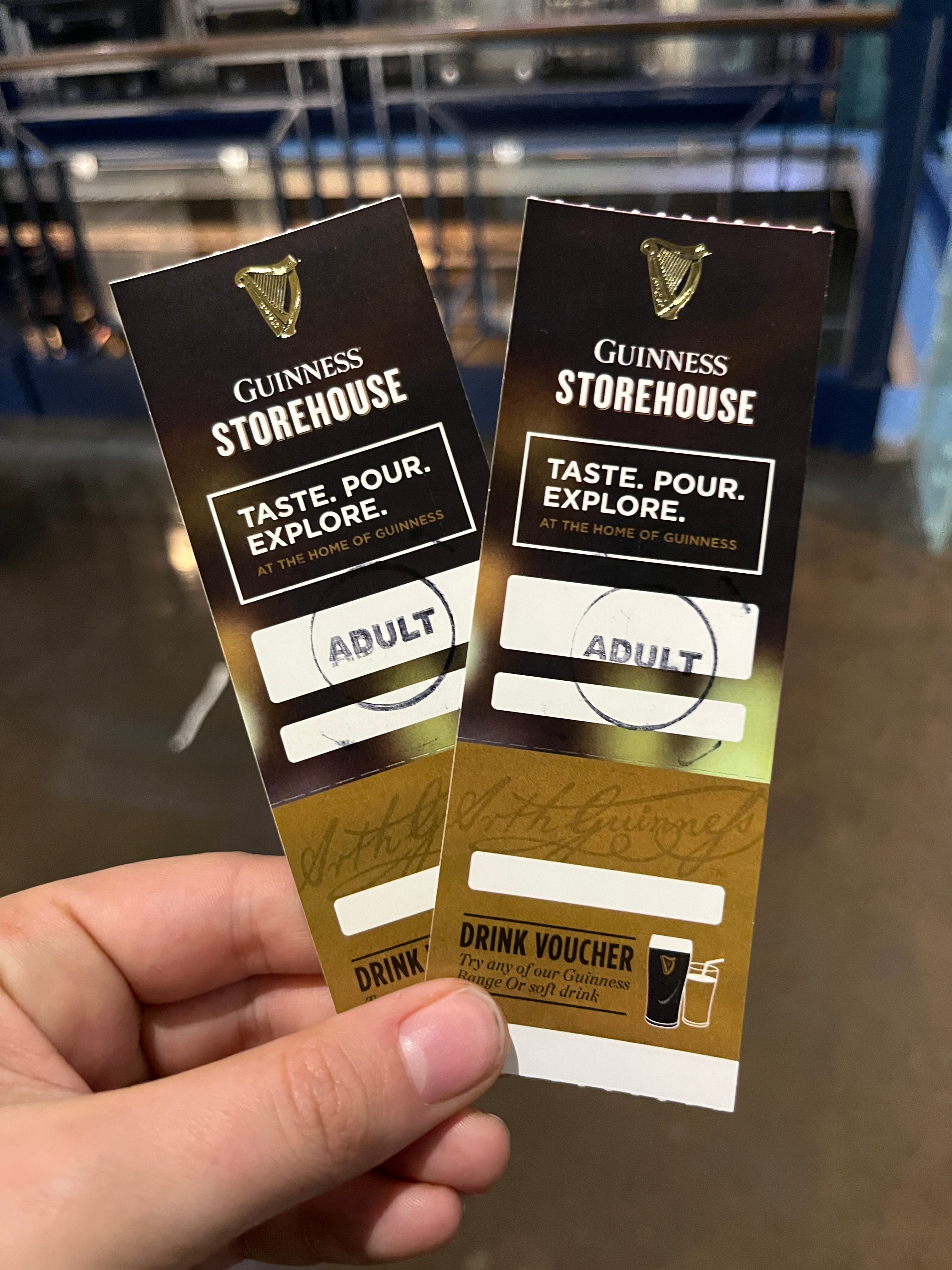 Guinness Storehouse-Tickets