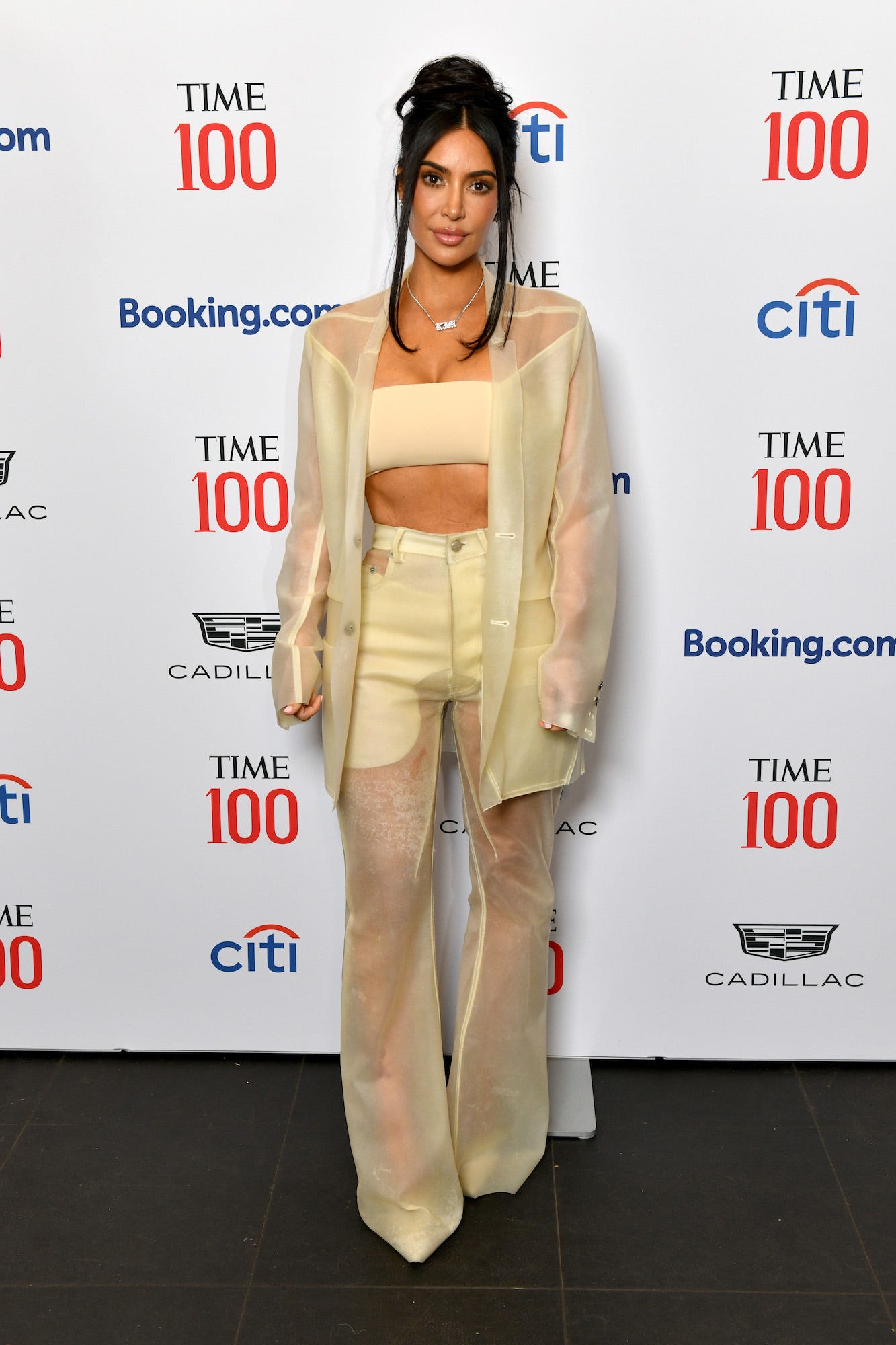 Kim Kardashian nimmt am TIME100-Gipfel 2023 in New York City teil.