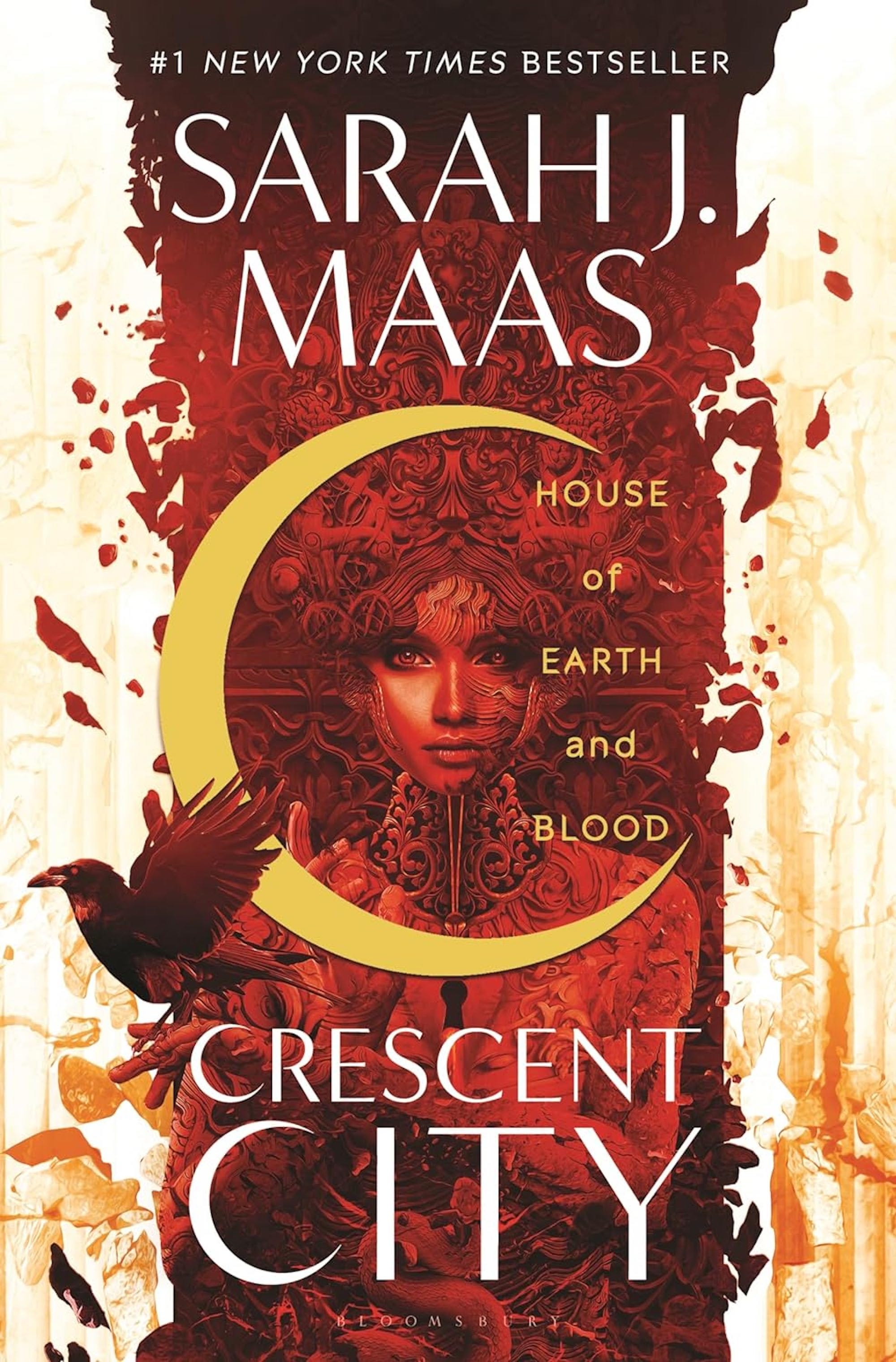 Das Cover von „House of Earth and Blood“ von Sarah J. Maas.
