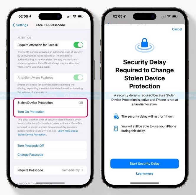 Apple fügt dem iPhone in iOS 17.3 eine weitere Ebene des biometrischen Schutzes hinzu;  Beta-Profile mit Bildnachweis – Die neue Funktion von iOS 17.3 hält Diebe von Ihrem iPhone und Ihren Banking-Apps fern