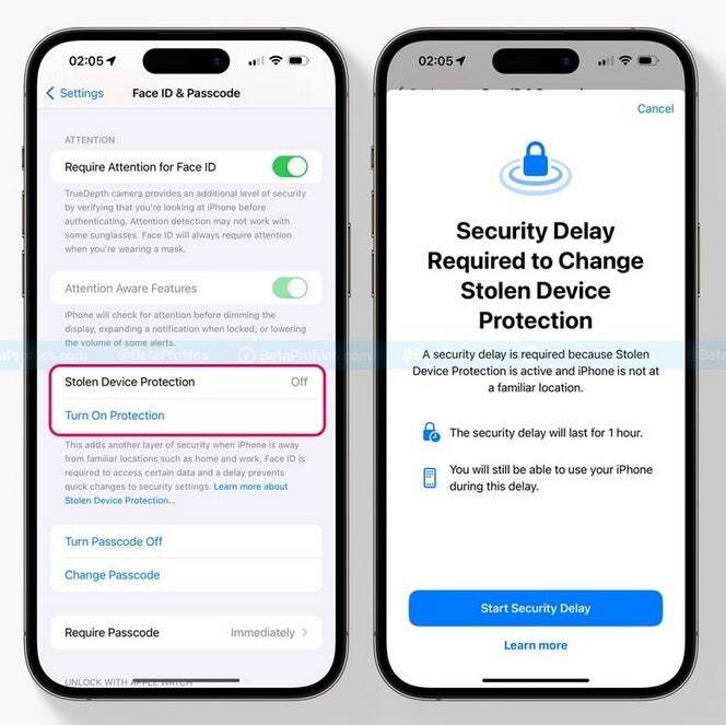 Der Schutz vor gestohlenen Geräten wird mit iOS 17.3 geliefert, obwohl Sie ihn jetzt mit iOS 17.3 Beta 1 erhalten können – Gehen Sie heute Abend mit Ihrem iPhone aus?  Machen Sie diese Fehler nicht!
