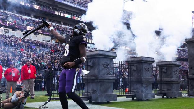 Baltimore Ravens-Quarterback Lamar Jackson