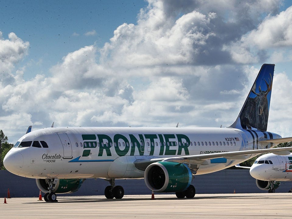 Flugzeuge der Frontier Airlines