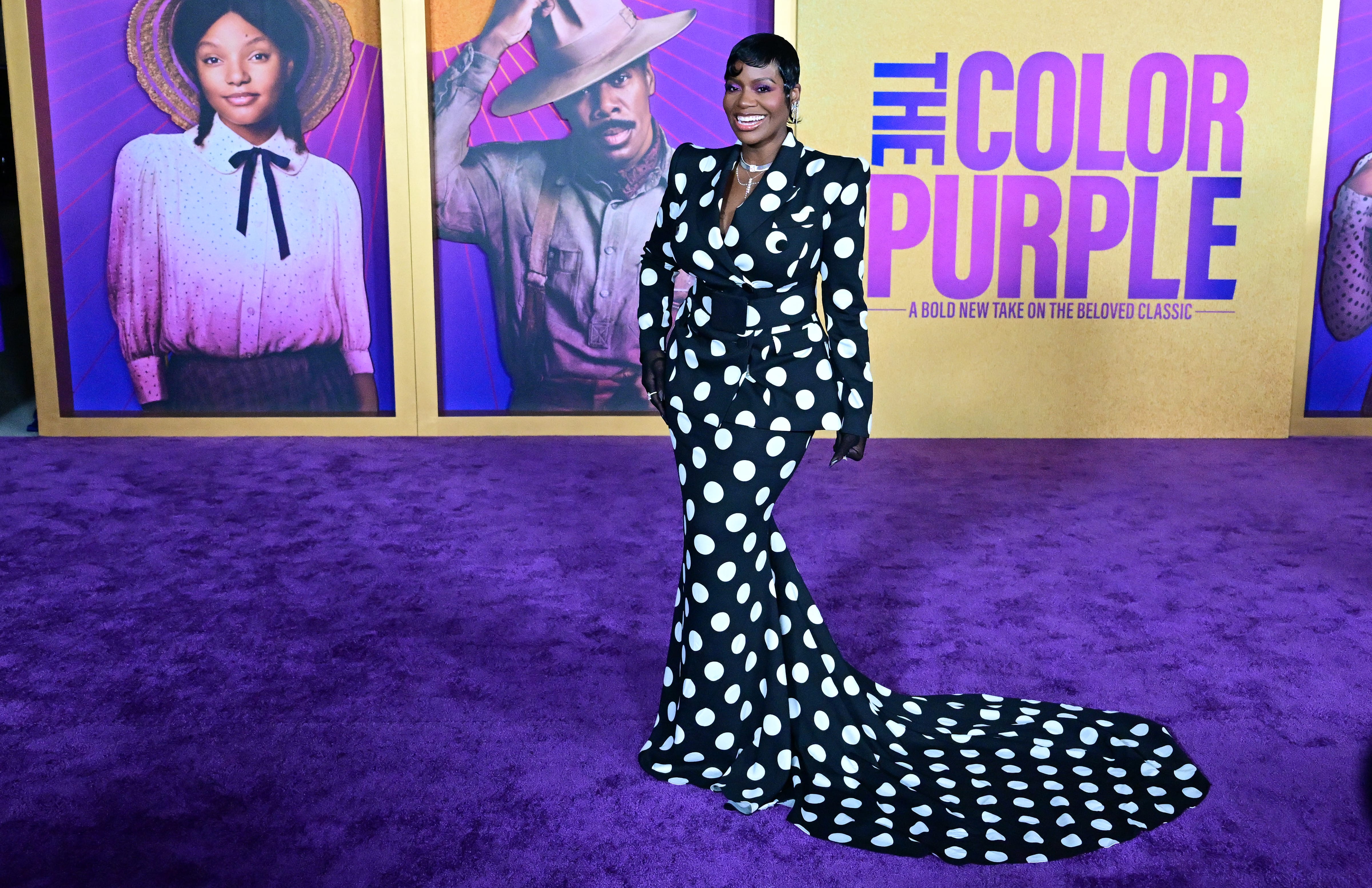 Fantasia Barrino bei der Weltpremiere von „The Color Purple“ im Dezember 2023.
