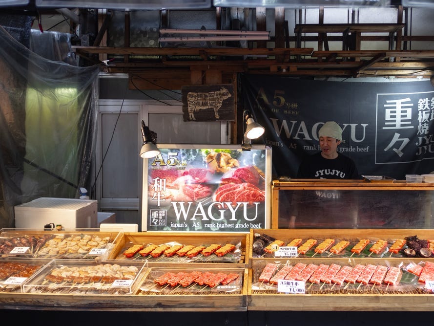 Wagyu-Rindfleischmarkt