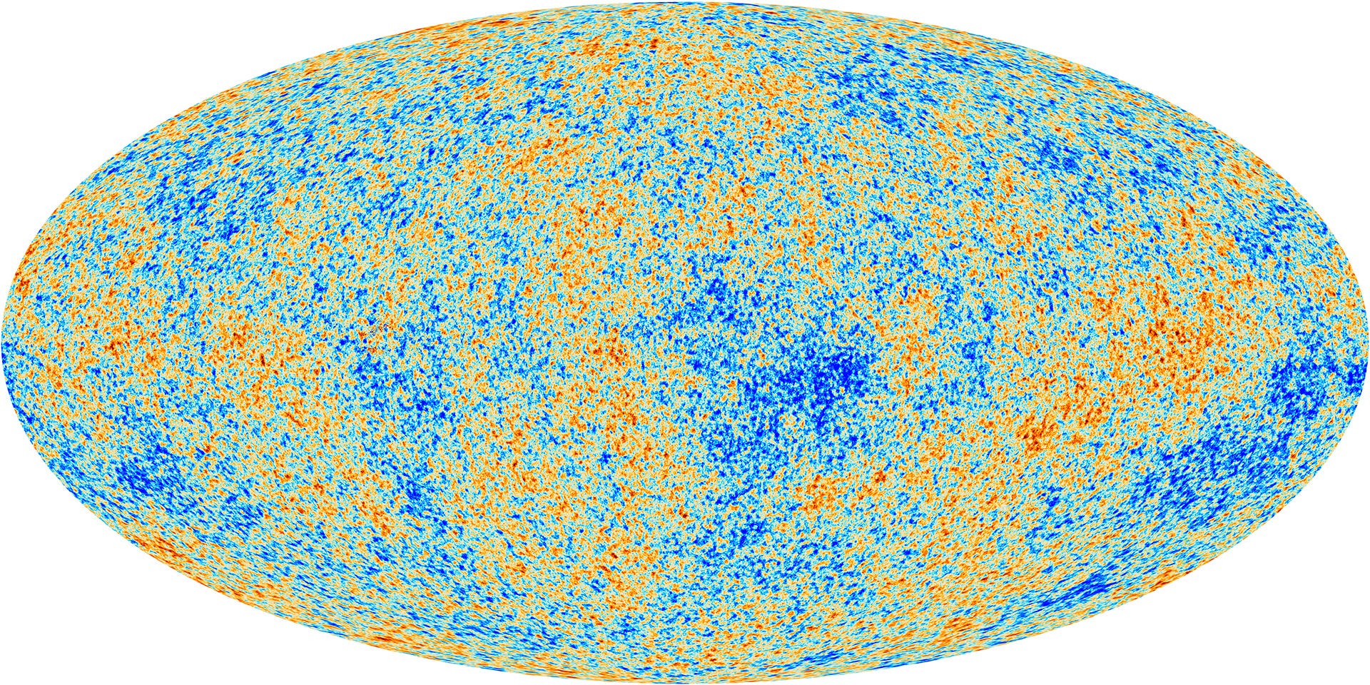Kosmischer Mikrowellenhintergrund nach Planck
