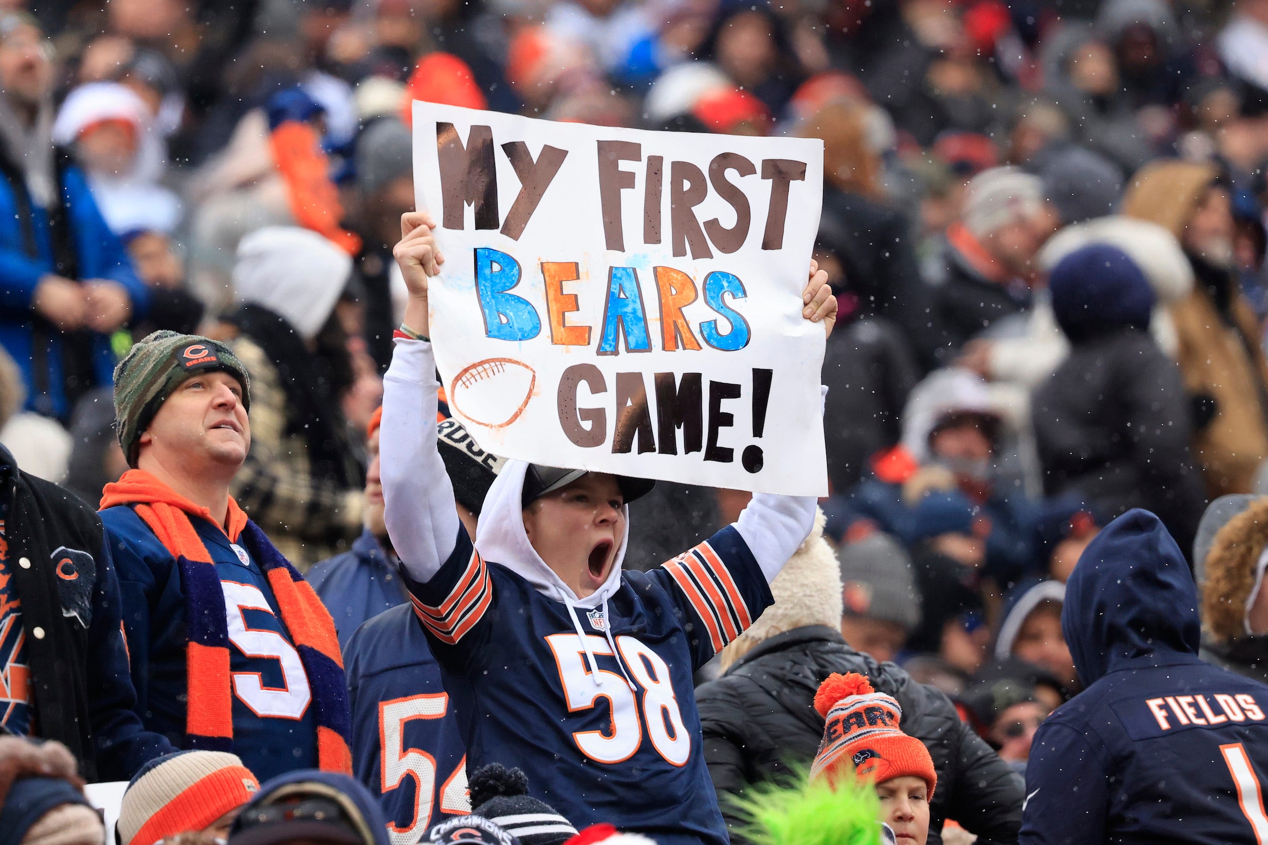Chicago Bears-Fan