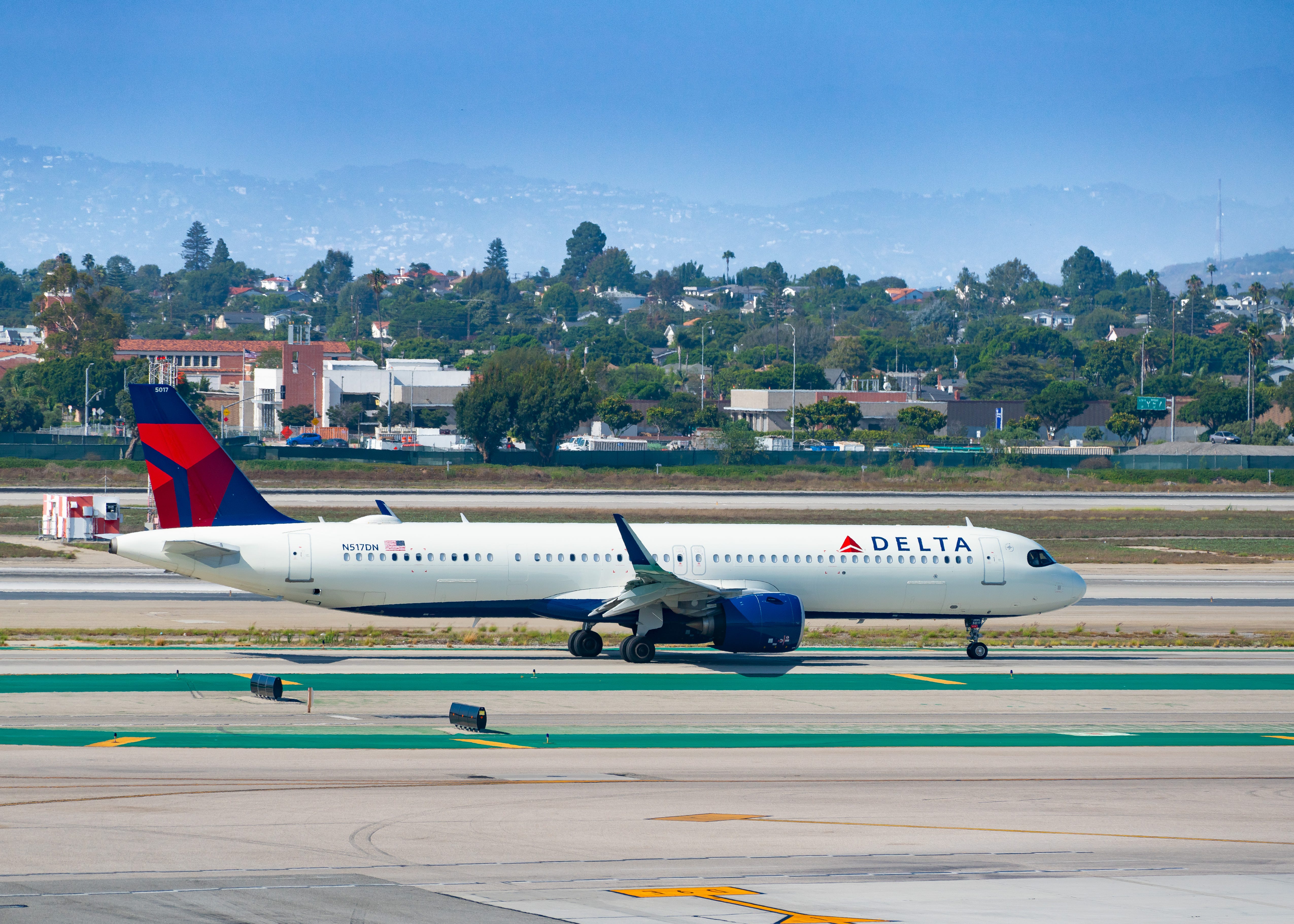 Ein Flugzeug der Delta Air Lines.