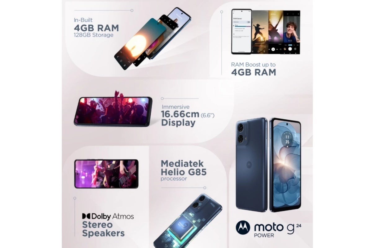 Motorolas heißes neues Mittelklassemodell Moto G24 Power mit großem Akku ist sogar günstiger als erwartet
