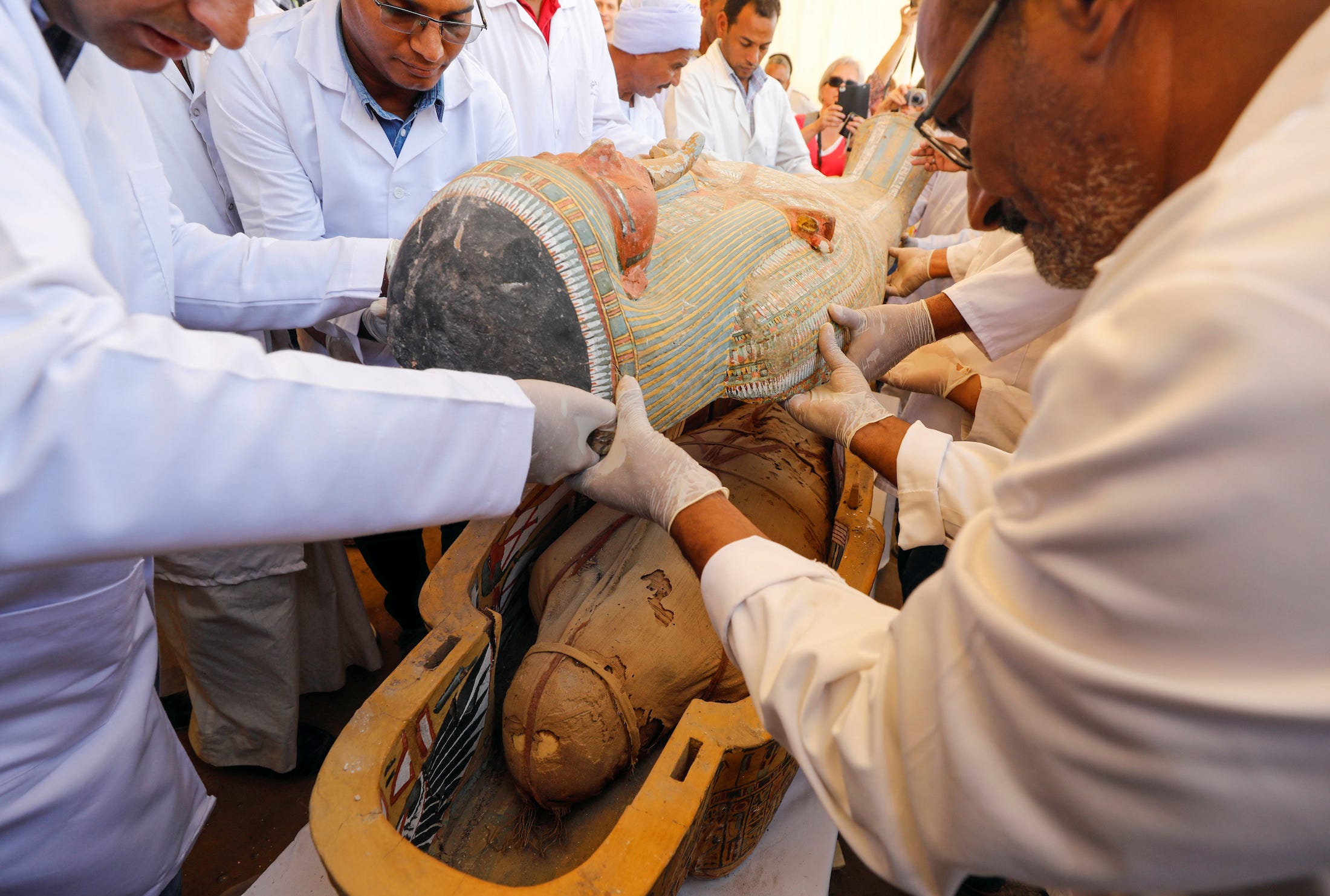 Ägypten Sarg Mumie