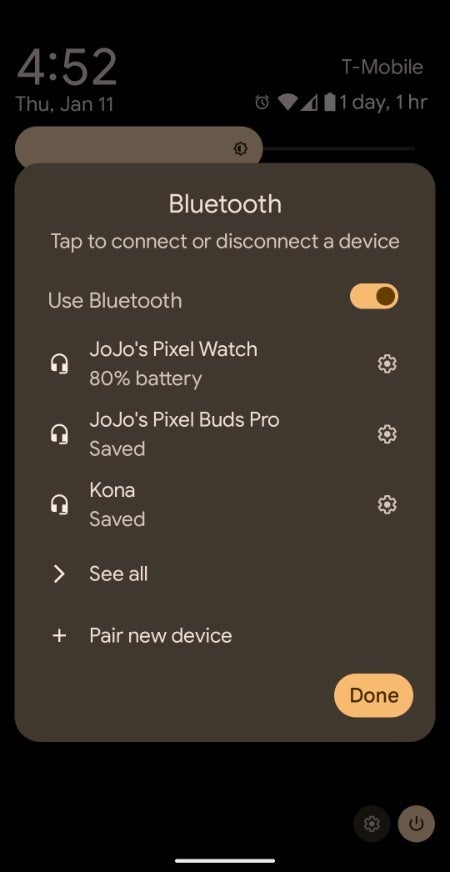 Die neueste Beta-Version von Android 14 ändert die Kachel „Bluetooth-Schnelleinstellungen“, um interaktiver zu sein