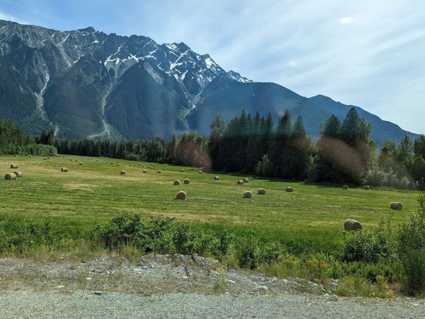 Pemberton Mountains in British Columbia.