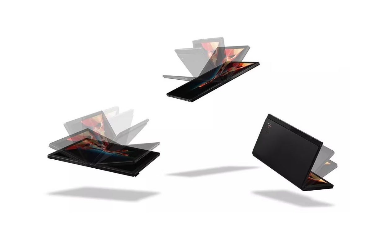 Apples zweites faltbares Produkt könnte sogar noch größer sein als das 16,3 Zoll große Lenovo ThinkPad X1 Fold.  - Apples erstes faltbares Gerät könnte „schon“ im Jahr 2026 das beliebte iPad mini ersetzen
