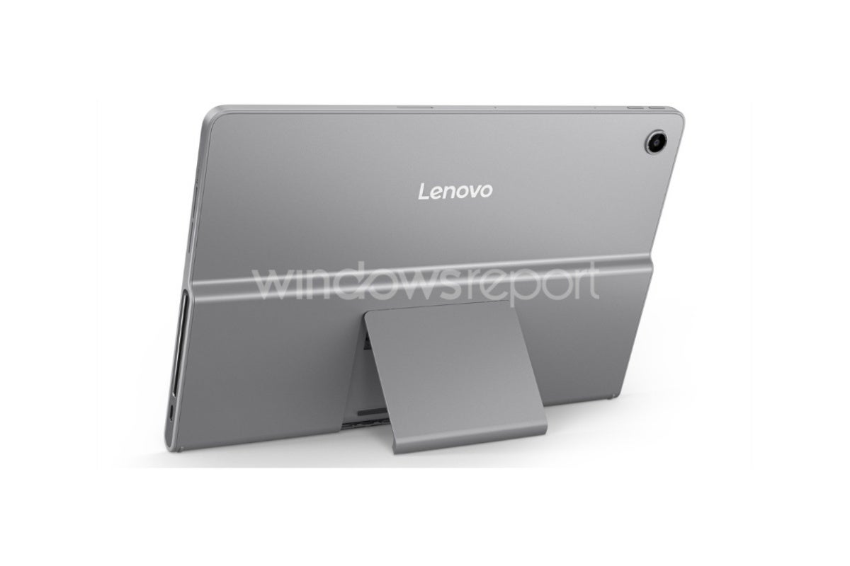 Das schlicht benannte Lenovo Tab Plus besticht durch hochwertige Renderings mit etwas ungewöhnlichem Design