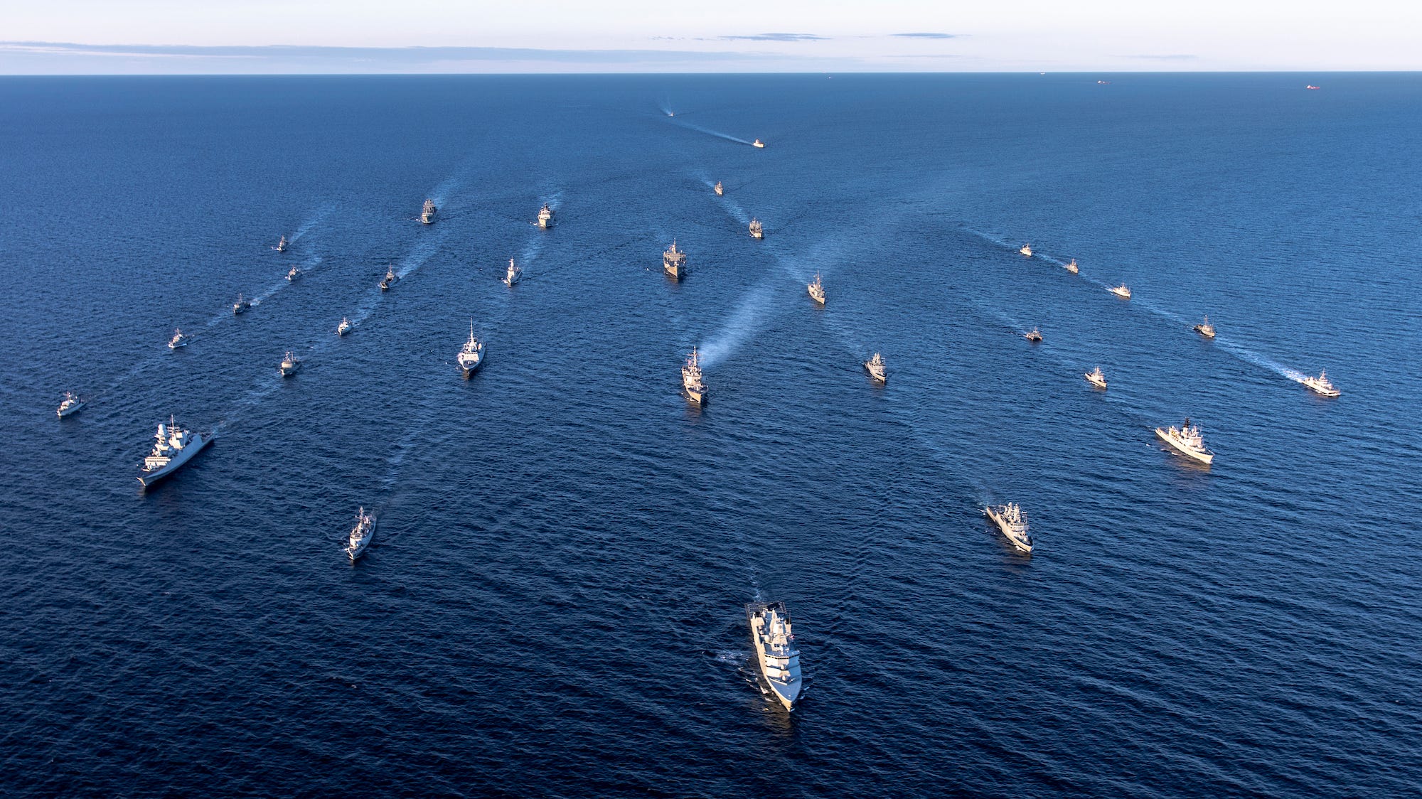 Übung der NATO-Marine für baltische Operationen
