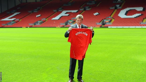 Roy Hodgson wird als Liverpool-Trainer vorgestellt