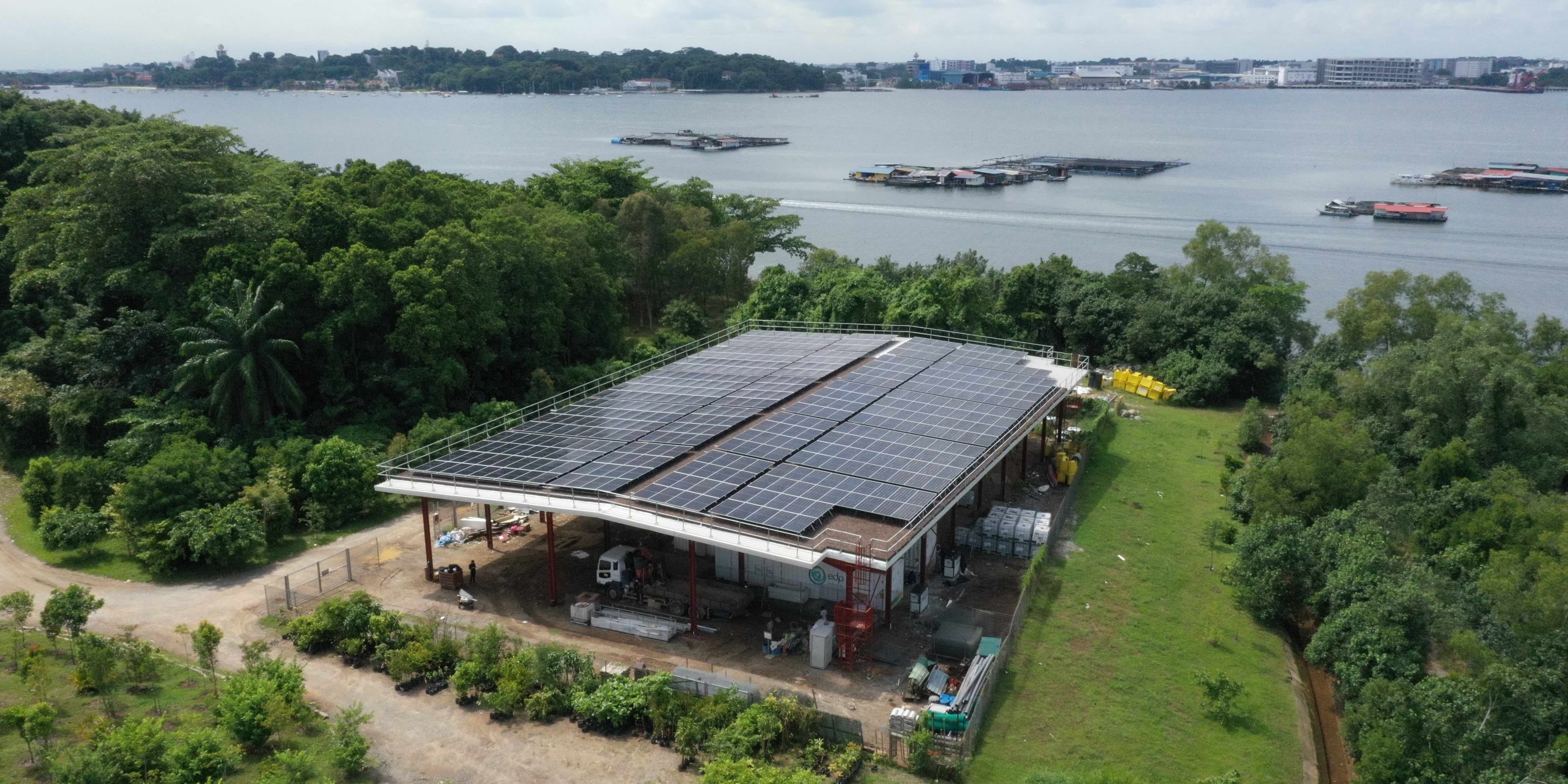 Im Jahr 2023 hat EDP Renewables APAC das Mikronetz von Pulau Ubin mit erneuerbaren Energien begrünt.