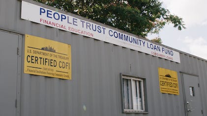 Der People Trust Community Loan Fund von Little Rock.