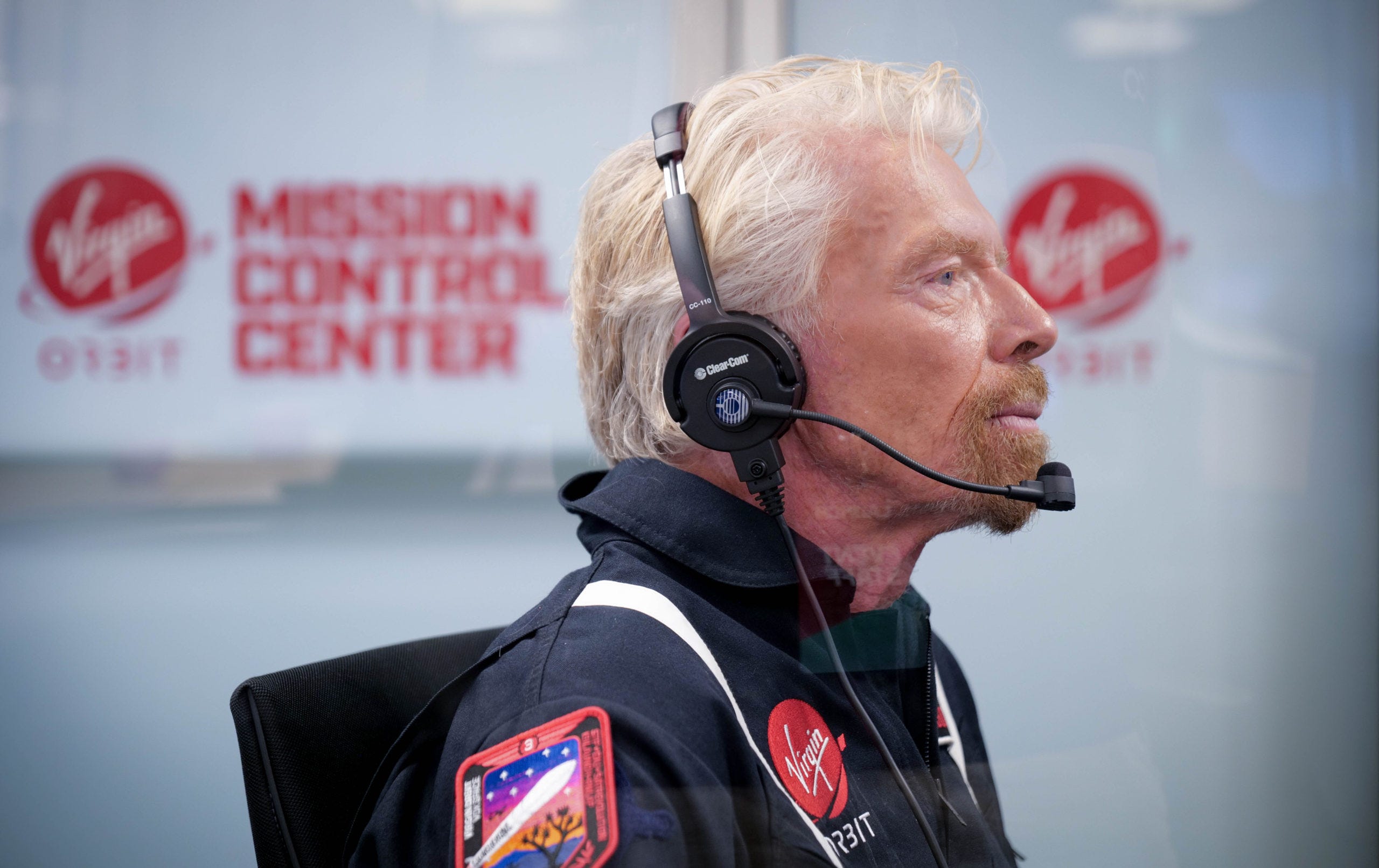 Richard Branson bei Virgin Orbit