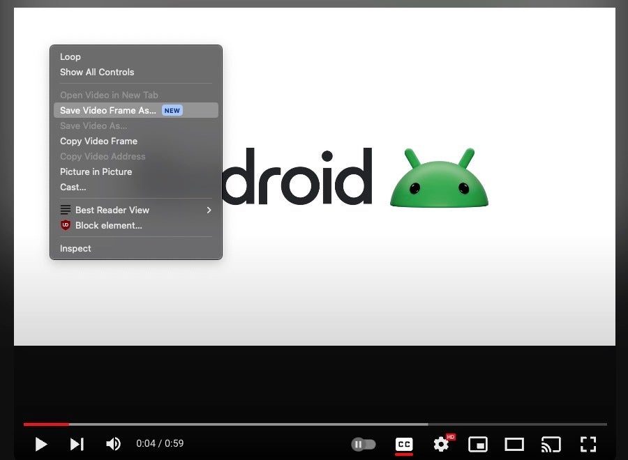 Bald können Sie ganz einfach ein Videobild auf Android kopieren und speichern