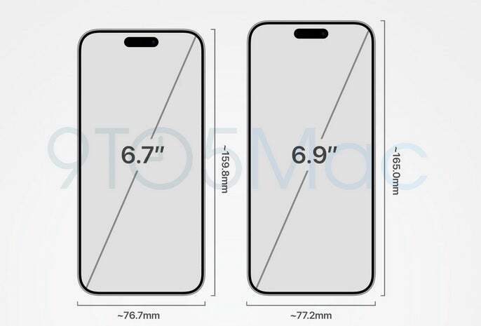 Neue Bildschirmgrößen für iPhone 16 Pro und iPhone 16 Pro Max erwartet – Zu den Änderungen an der iPhone 16 Pro-Reihe könnten Modelle mit 2 TB Speicher gehören