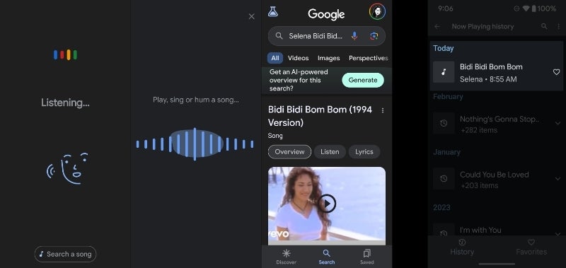 Google Gemini auf Android kann die aktuell wiedergegebenen Songs nicht wie der Assistent identifizieren