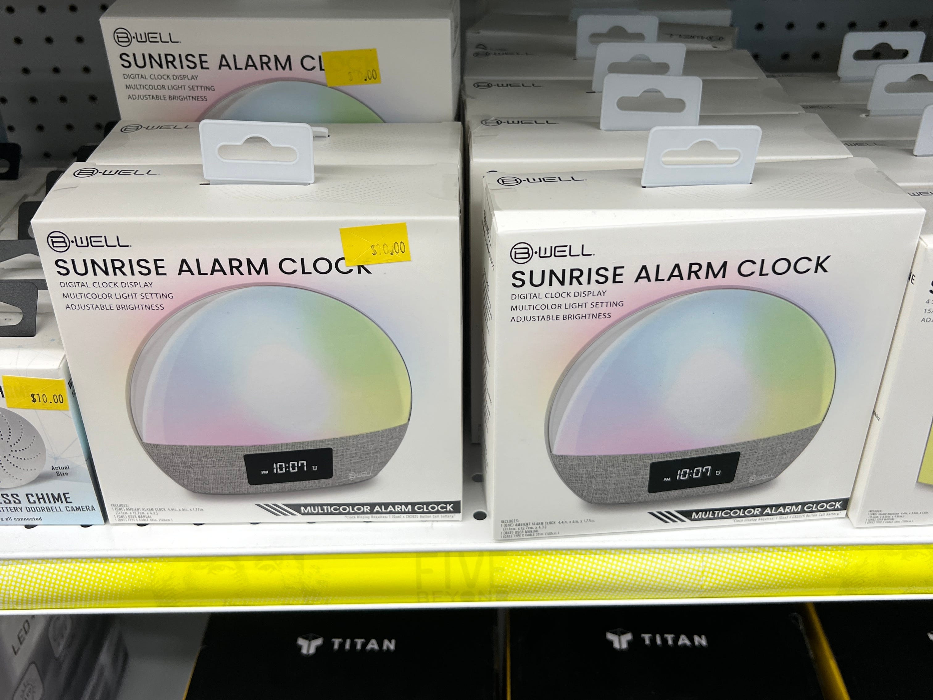Luke Sunrise Clock Dupe