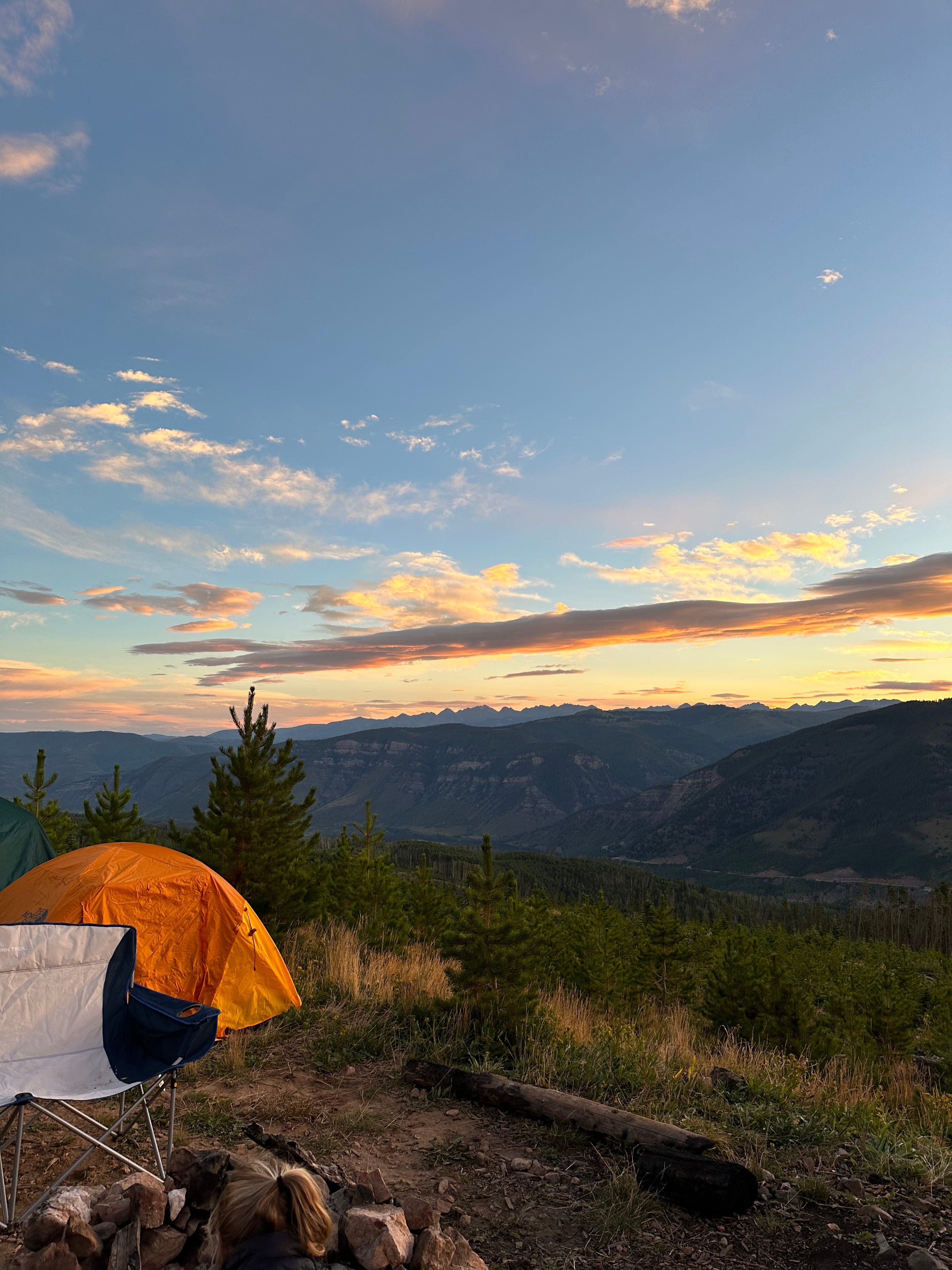 Camping in Vail, Colorado