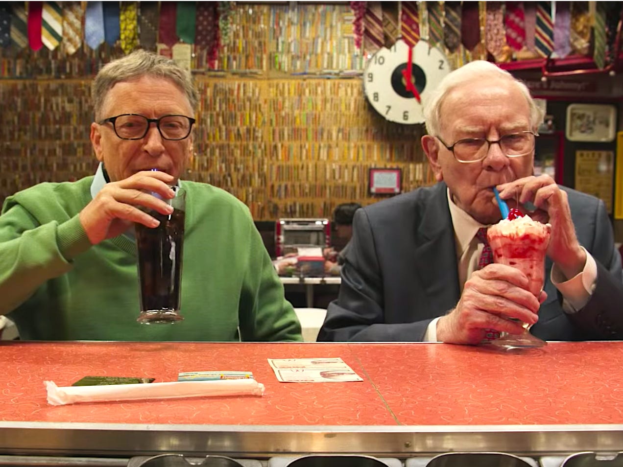 Bill Gates und Warren Buffett