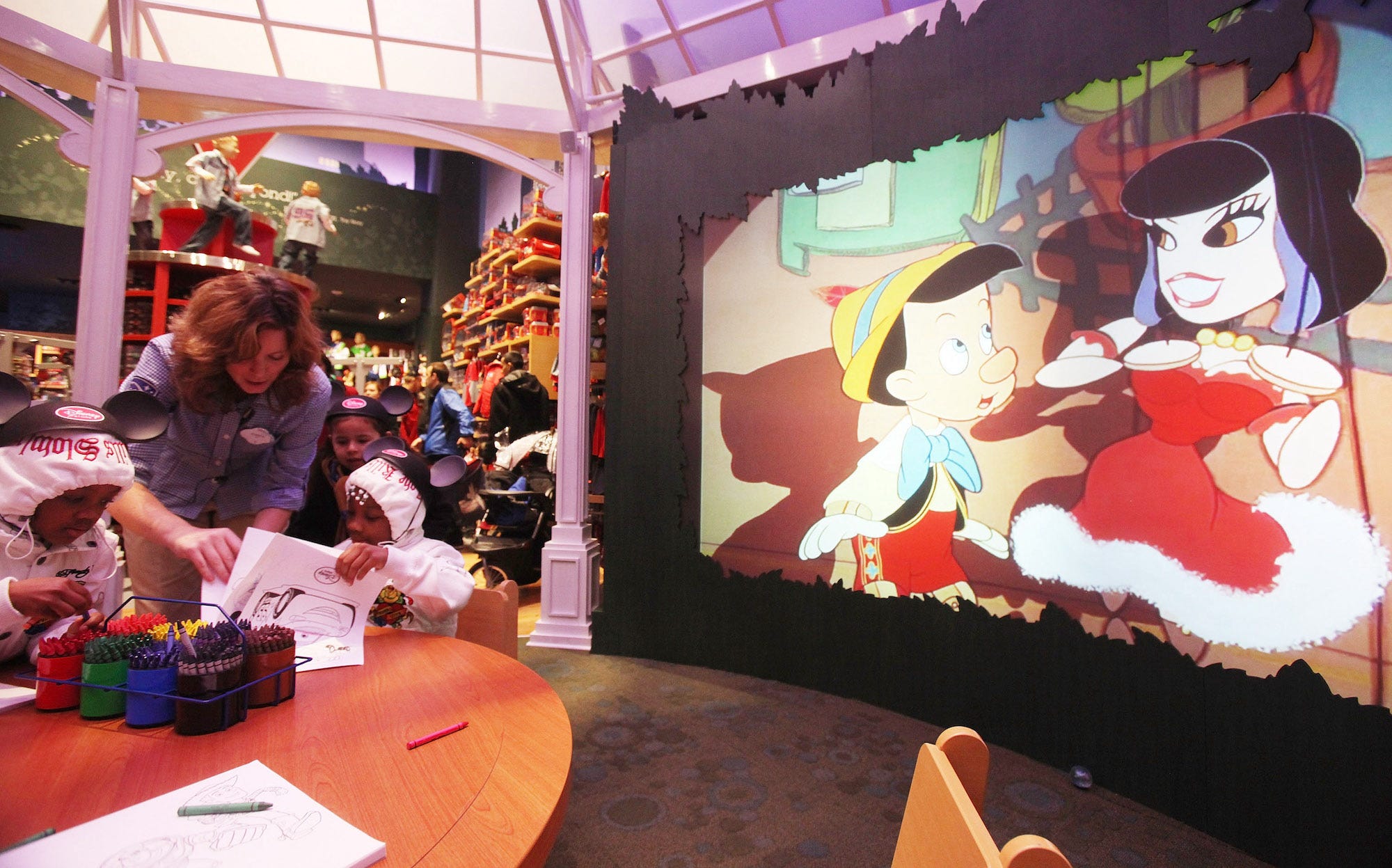 In einem Disney Store am New Yorker Times Square am 9. November 2010.