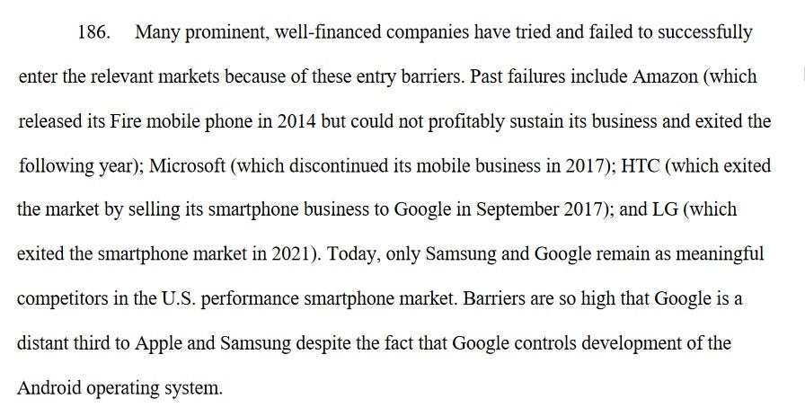 Das DOJ erhebt einige wilde Behauptungen gegen Apple – das DOJ stellt die lächerliche Behauptung auf, dass das iPhone das Amazon Fire Phone-Fiasko verursacht habe