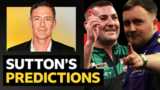 Sutton's Predictions gegen die Dartstars Luke Littler und Nathan Aspinall