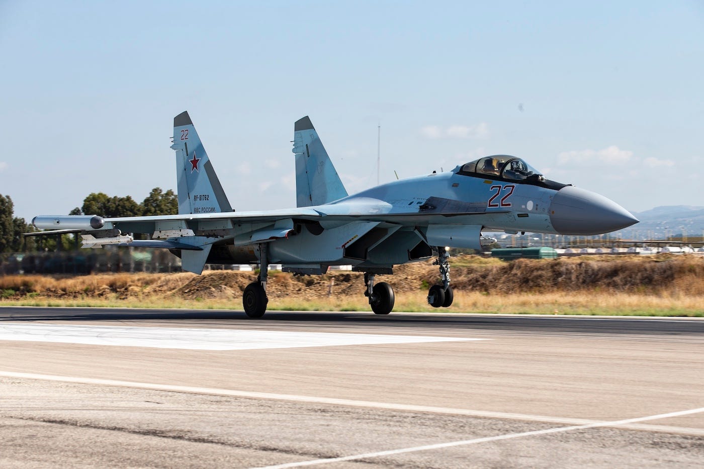 Russland Su-35 Hemeimeem Syrien