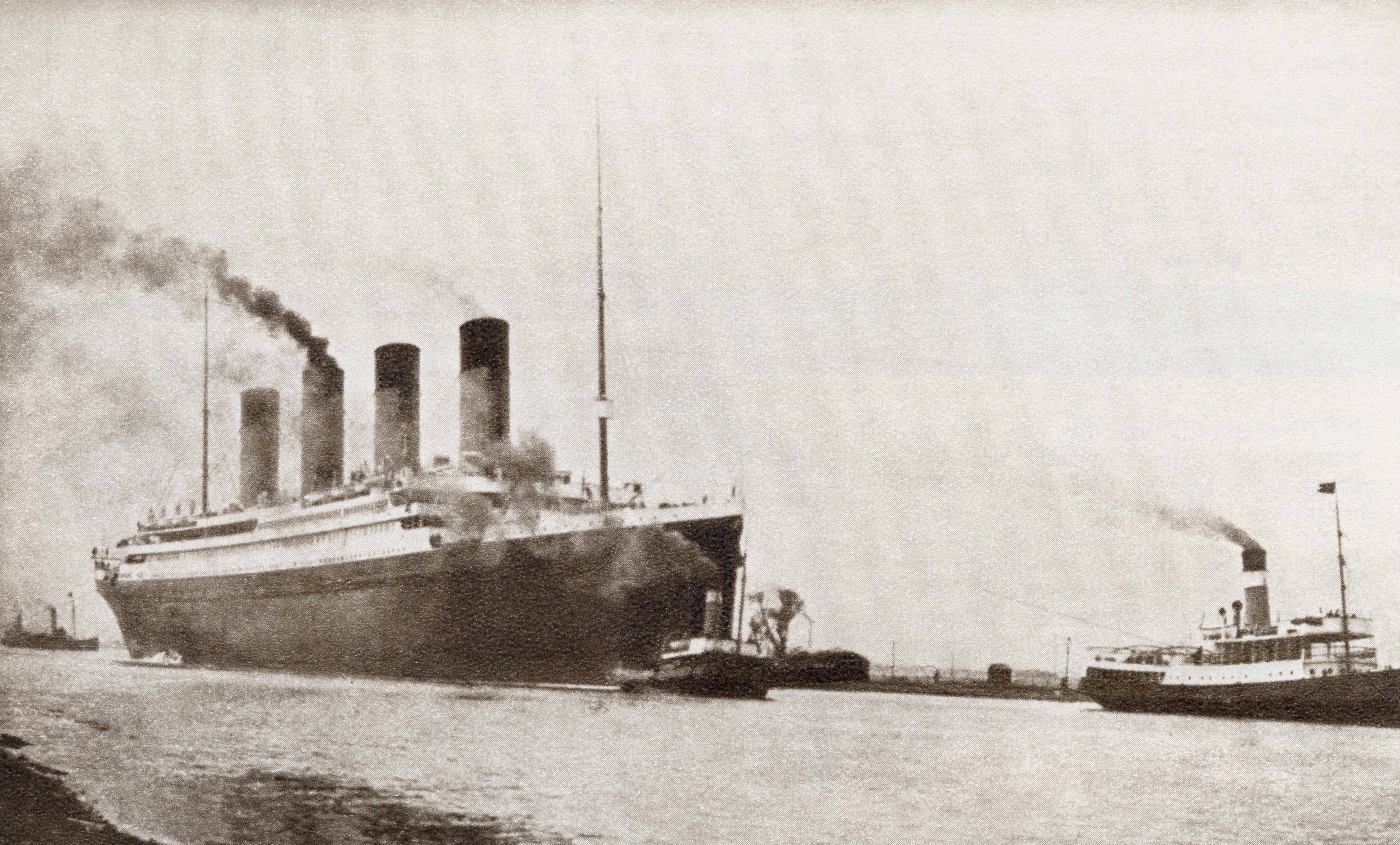 Die RMS Titanic.